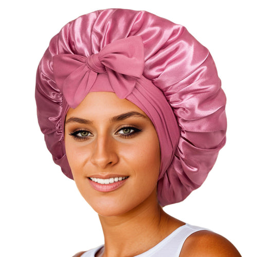 New Silk Bonnet For Sleeping Women Satin Bonnet Hair Bonnet