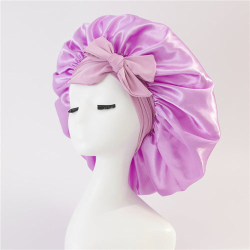 New Silk Bonnet For Sleeping Women Satin Bonnet Hair Bonnet