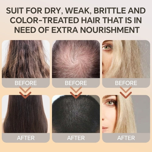 Natural Rice Water Shampoo & Conditioner Soap Set for Hair