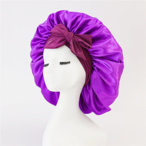 New Silk Bonnet For Sleeping Women Satin Bonnet Hair Bonnet