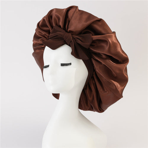 New Silk Bonnet For Sleeping Women Satin Bonnet Hair Bonnet