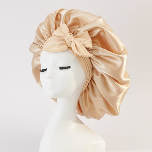 New Silk Bonnet For Sleeping Women Satin Bonnet Hair Bonnet