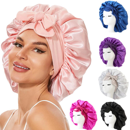 New Silk Bonnet For Sleeping Women Satin Bonnet Hair Bonnet